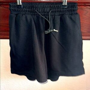 50 Percent Clothing Womens XS Black Drawstring Shorts Casual Summer Loungewear